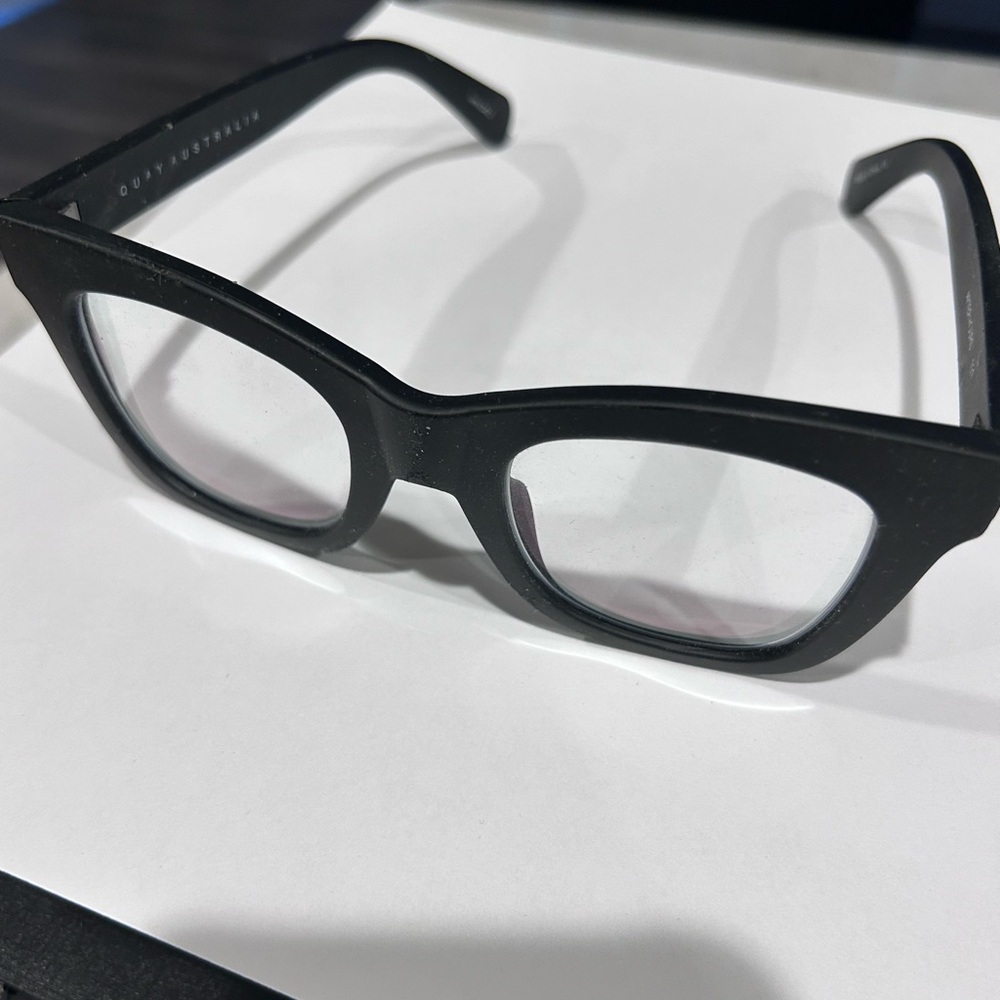 Quay Australia Matte Black Eyewear